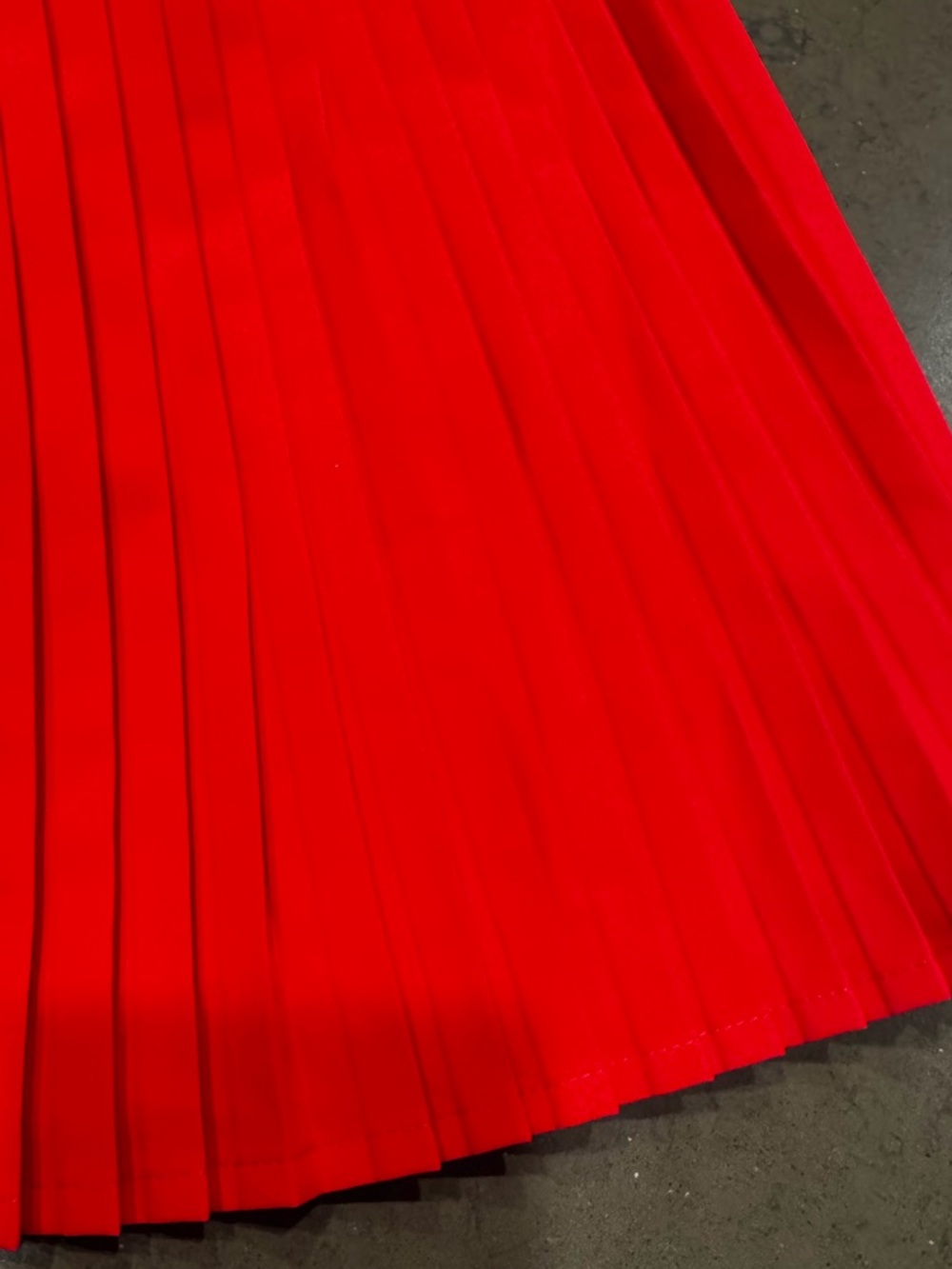 NWT AIl In Motion Red  Pleated Active Dress Sz: S - Picture 4 of 14